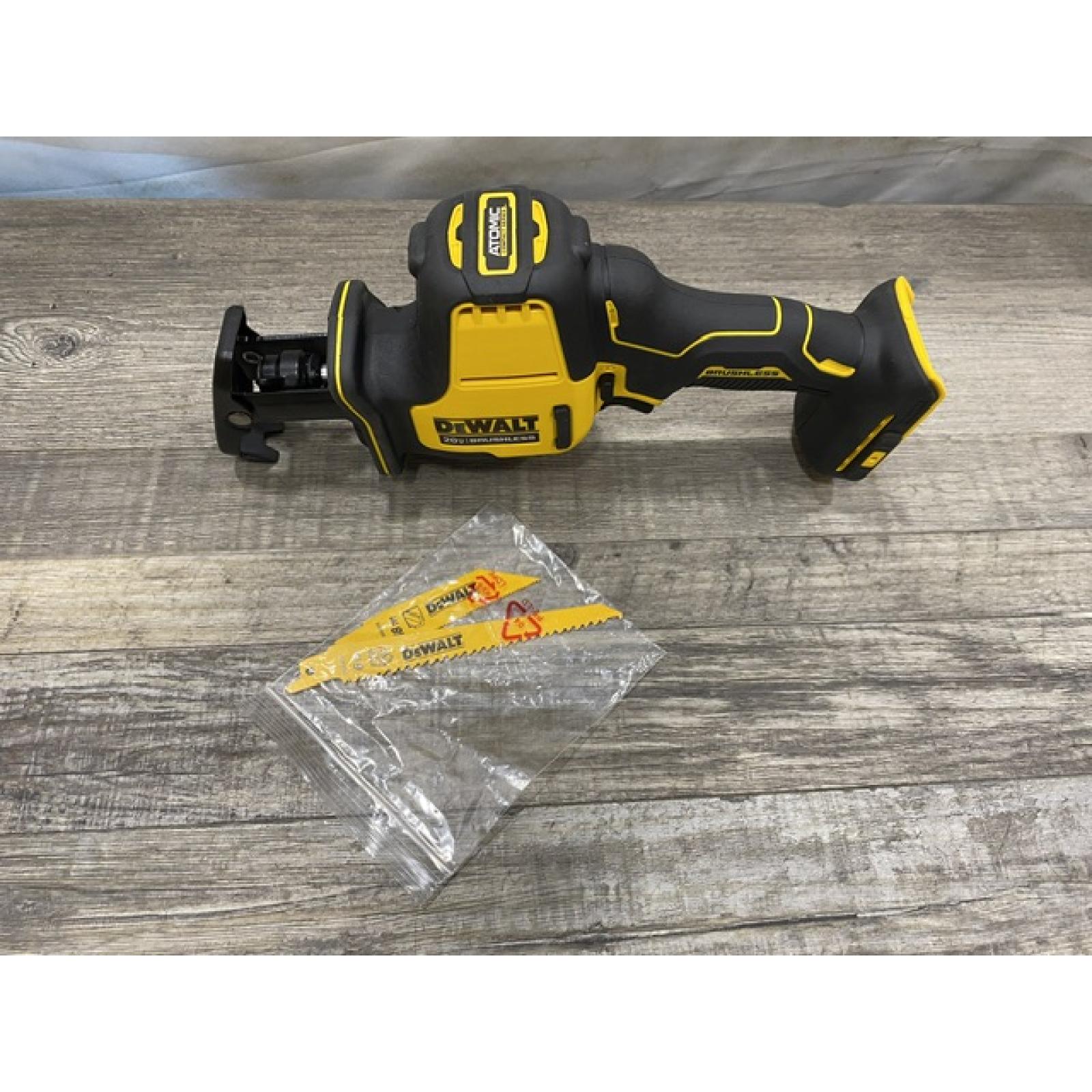 AS-IS DEWALT ATOMIC 20V MAX Cordless Brushless Compact Reciprocating Saw (Tool Only)