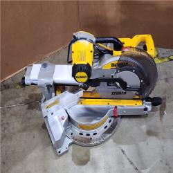 HOUSTON LOCATION - AS-IS DEWALT 15 Amp Corded 12 in. Double Bevel Sliding Compound Miter Saw