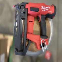 AS-IS - Milwaukee M18 FUEL 18-Volt Lithium-Ion Brushless Cordless Gen ll 16-Gauge Straight Finish Nailer (Tool Only)