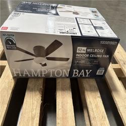 California AS-IS Hampton Bay 52 in. Melrose Indoor Ceiling Fan
