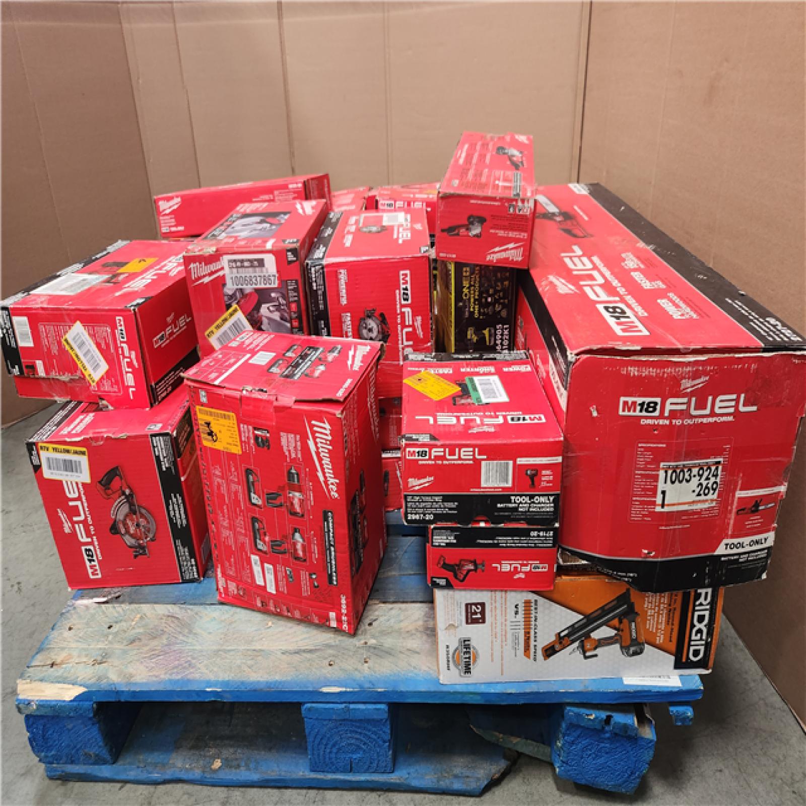 CALIFORNIA AS-IS TOOL PALLET
