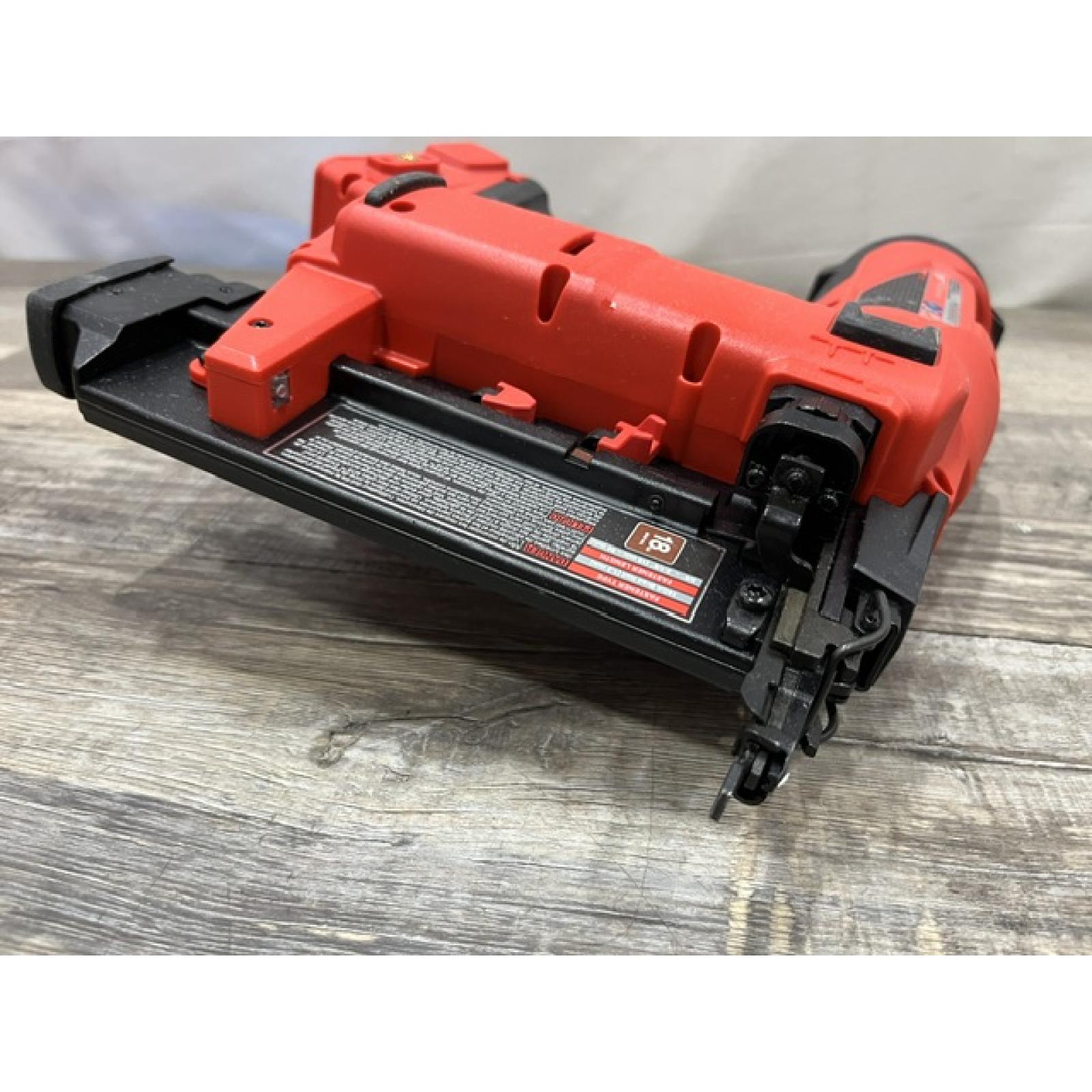 AS-IS Milwaukee FUEL 18-Volt Lithium-Ion Brushless Cordless Gen II 18-Gauge Brad Nailer (Tool-Only)