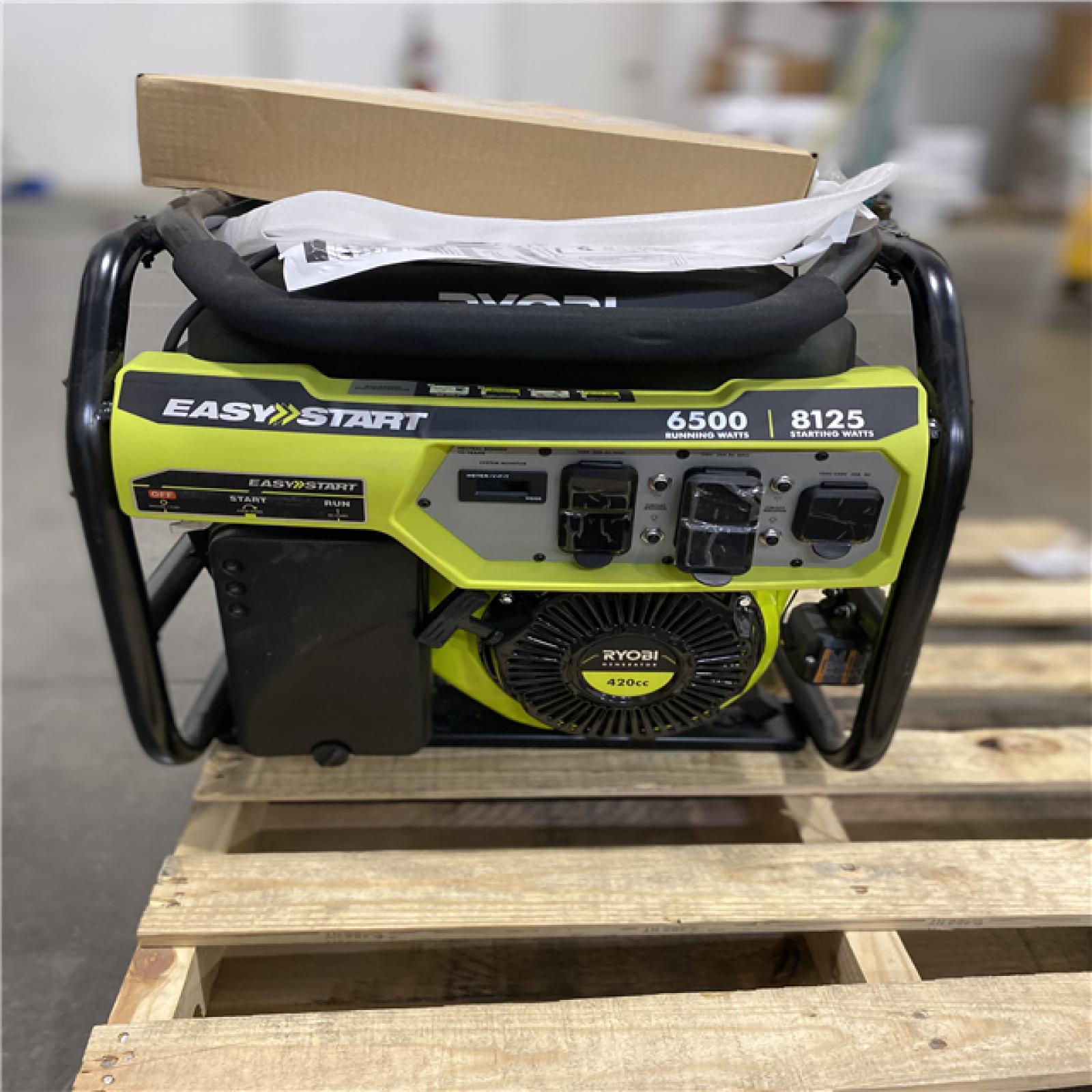 Dallas Location - As-Is RYOBI 6 500-Watt Gasoline Portable Generator
