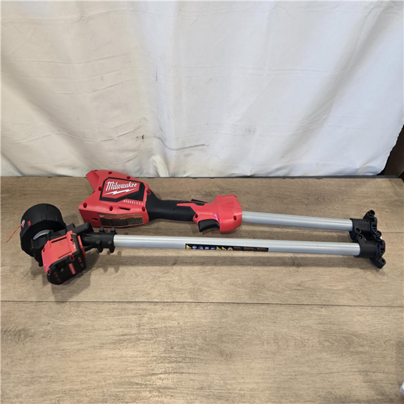 AS-IS Milwaukee M18 Battery String Trimmer Kit