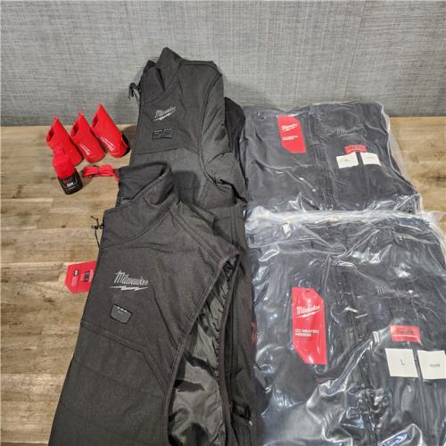 HOUSTON LOCATION - AS-IS MILWAUKEE 4 HEATED CLOTHING COMBO KIT