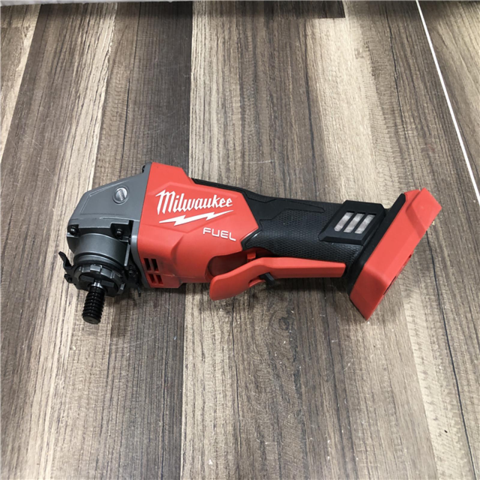 AS-IS Milwaukee FUEL 18V Lithium-Ion Brushless Cordless 4-1/2 in./5 in. Grinder w/Paddle Switch (Tool-Only)
