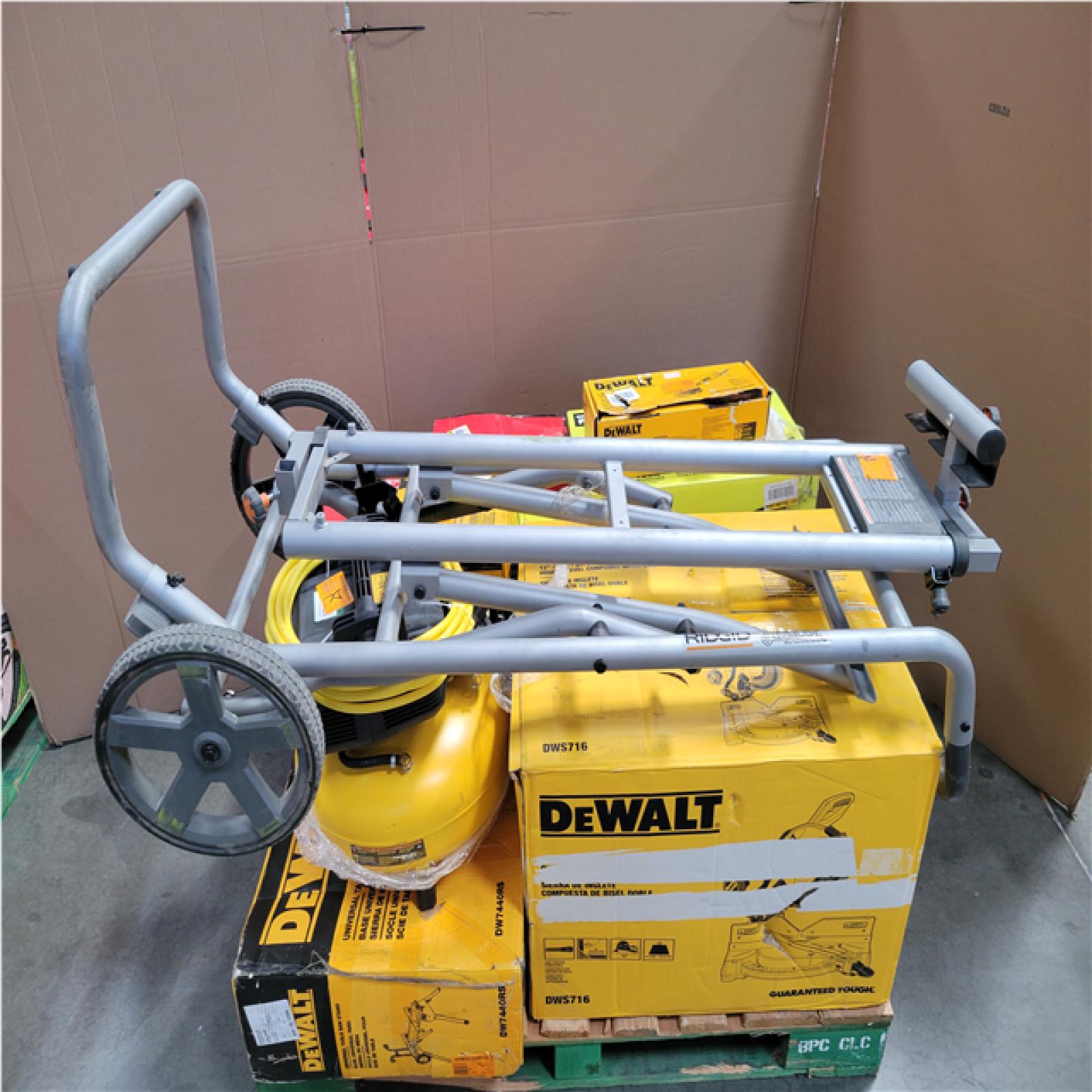 CALIFORNIA AS-IS TOOL PALLET