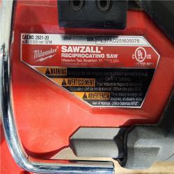 HOUSTON LOCATION - AS-IS (2) Milwaukee M18 Fuel Sawzall Brushless Cordless Reciprocating Saw (TOOL ONLY)