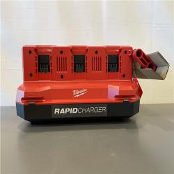 LIKE NEW! - Milwaukee M18 18V PACKOUT 6-Port Daisy Chain Rapid Charger