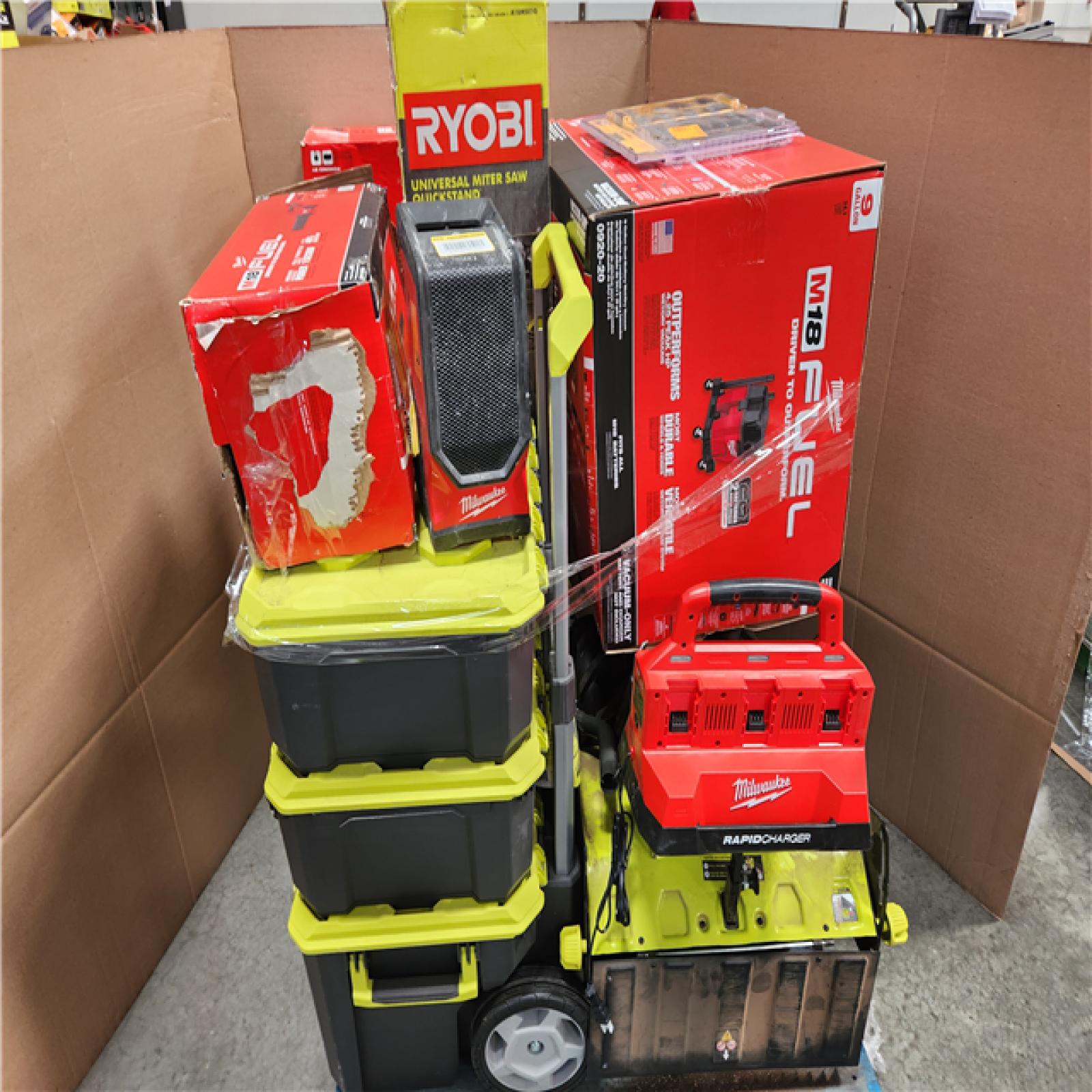 CALIFORNIA AS -IS  TOOL PALLET