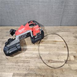 HOUSTON LOCATION - AS-IS (APPEARS LIKE NEW) Milwaukee FUEL 18V Lithium-Ion Brushless Cordless Deep Cut Band Saw (Tool-Only)