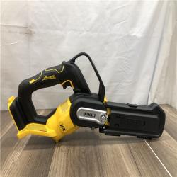 AS-IS DEWALT 20-Volt MAX 8 in. Brushless Cordless Battery Powered Pruning Mini Chainsaw (Tool Only)