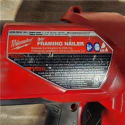 HOUSTON LOCATION - AS-IS M18 FUEL 3-1/2 in. 18-Volt 30-Degree Lithium-Ion Brushless Cordless Framing Nailer (Tool-Only)