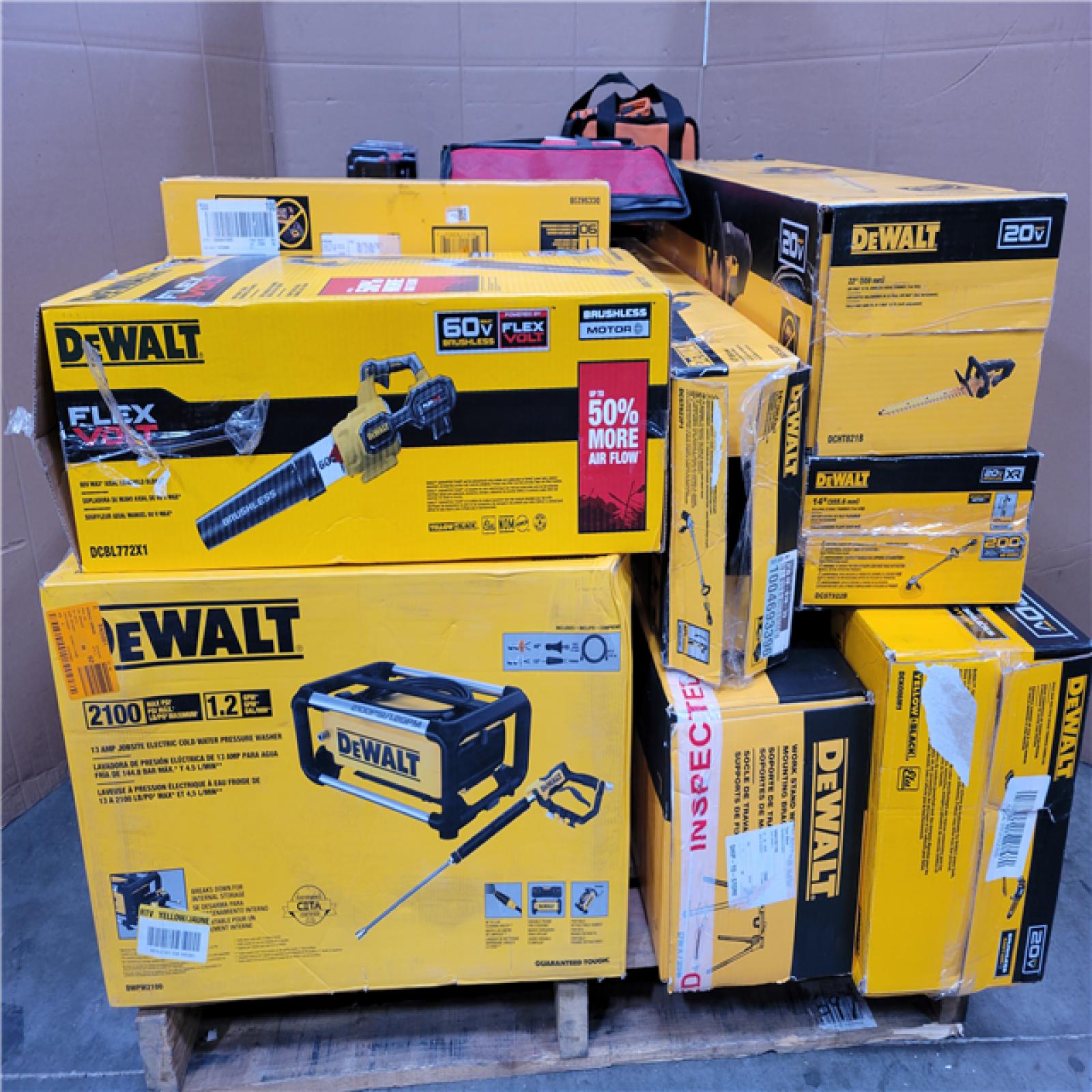 CALIFORNIA AS-IS TOOL PALLET