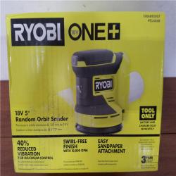 California NEW Ryobi One+ 18V 5 Random Orbit Sander (Tool Only)