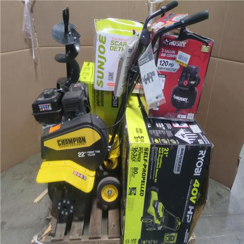 CALIFORNIA AS-IS OUTDOOR POWER EQUIPMENT