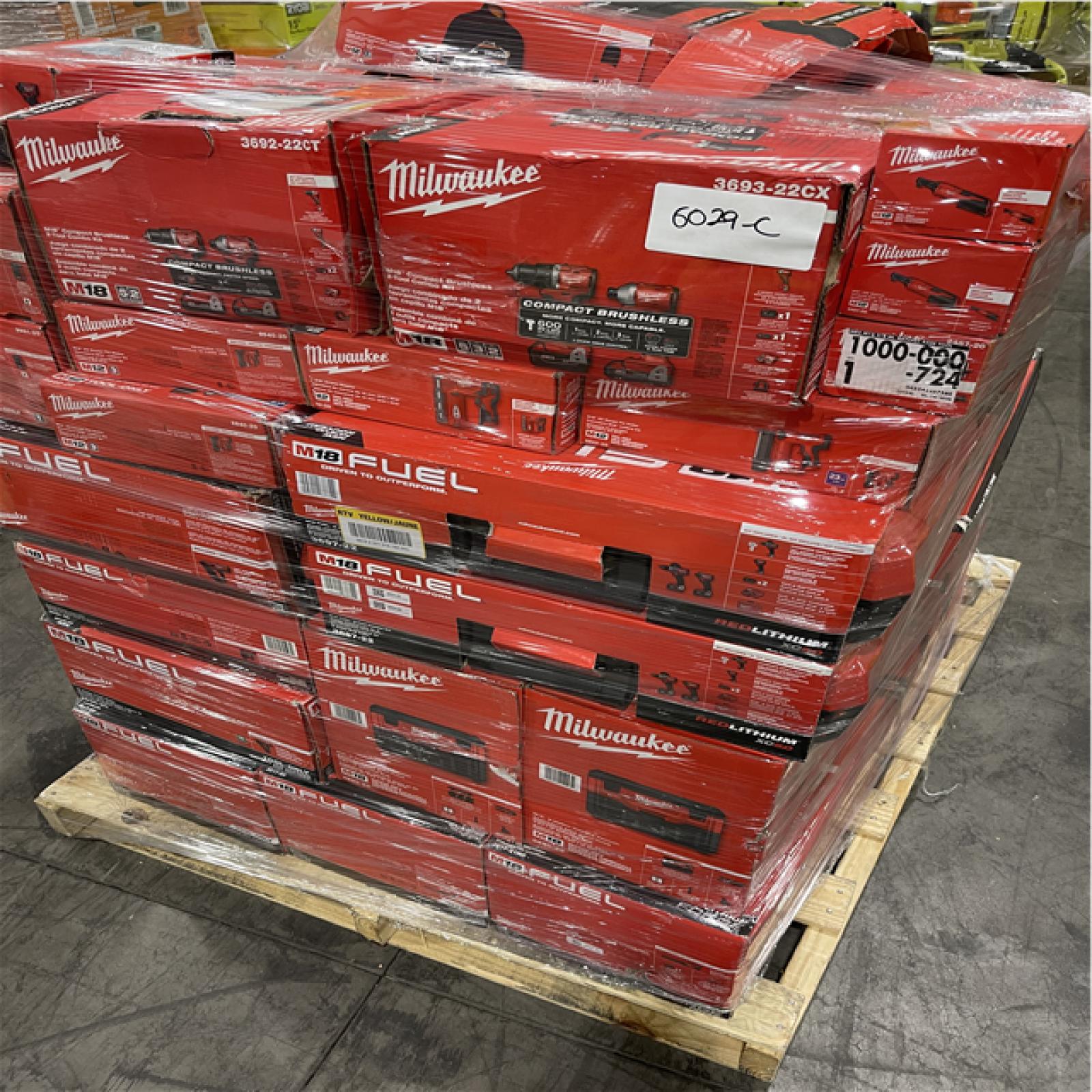 Pittston Location As-Is Power Tools Partial Truckload (10 Pallets) 6029-C