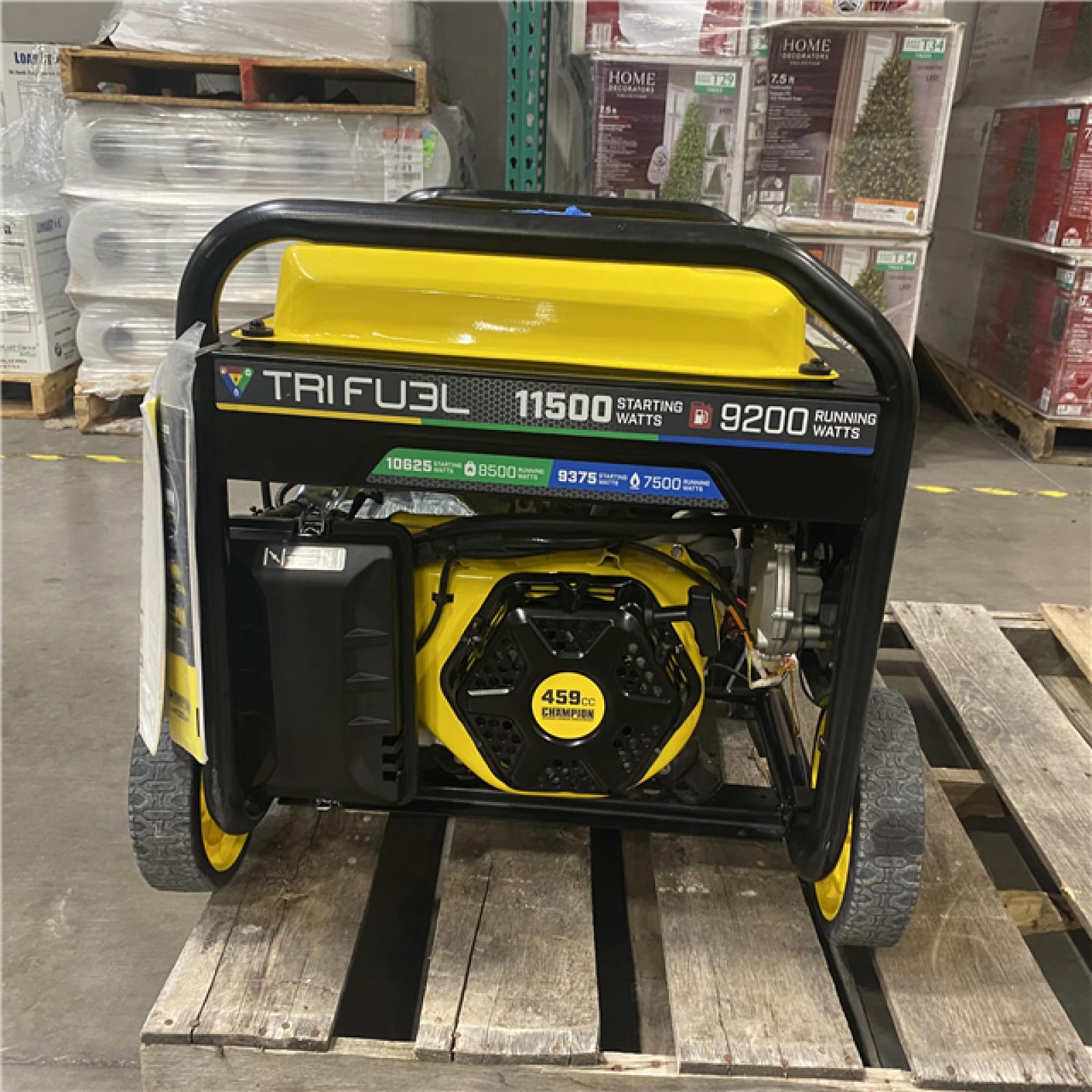 Dallas Location - As-Is Champion Power Equipment 11 500/9200-Watt Fuel Portable Generator
