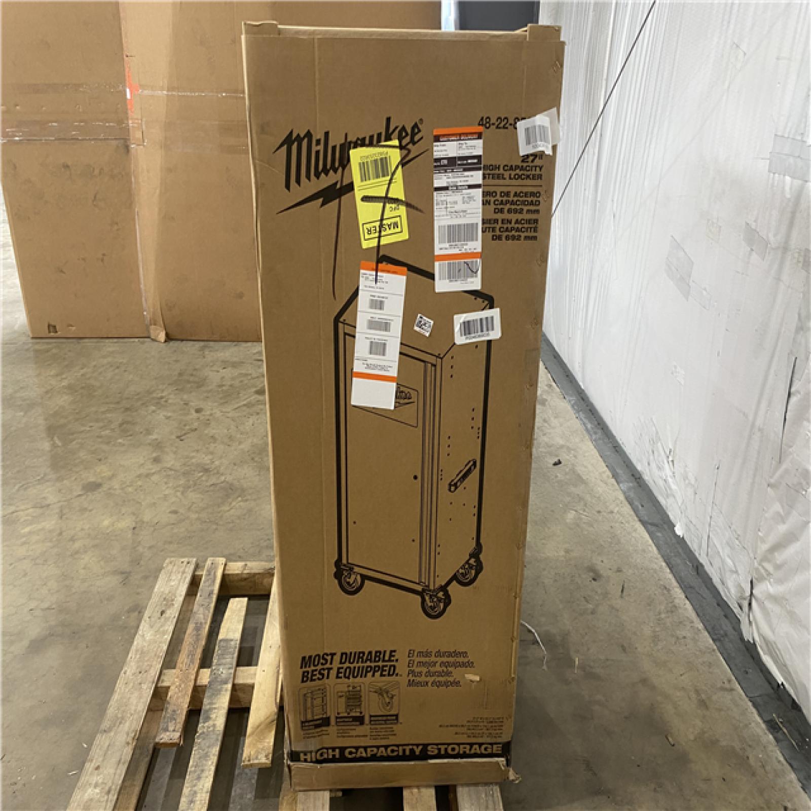 Houston Location AS-IS Milwaukee 27 High Capacity Steel Locker