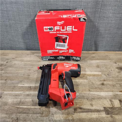 HOUSTON LOCATION - AS-IS (APPEARS LIKE NEW) Milwaukee M18 FUEL 18 Gauge Brad Nailer (TOOL ONLY)
