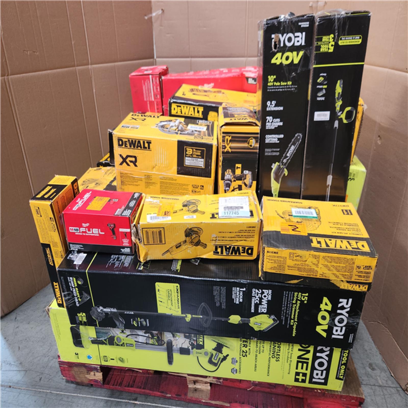 CALIFORNIA AS-IS TOOL PALLET