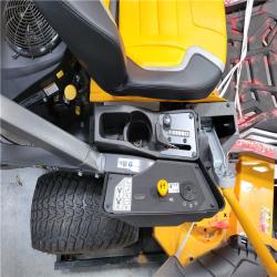 CALIFORNIA AS-IS CUB CADET ULTIMA TWIN BLADE SIT DOWN LAWN MOWER