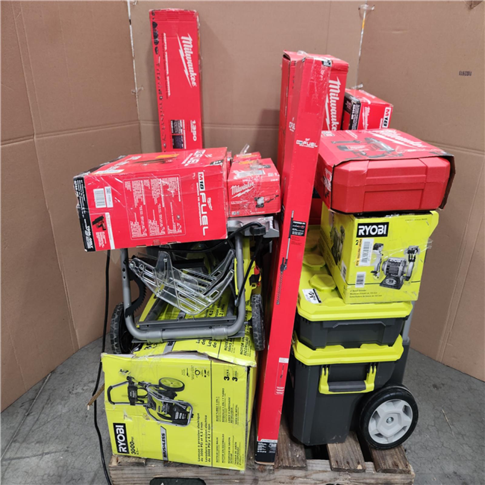 CALIFORNIA AS-IS TOOL PALLET