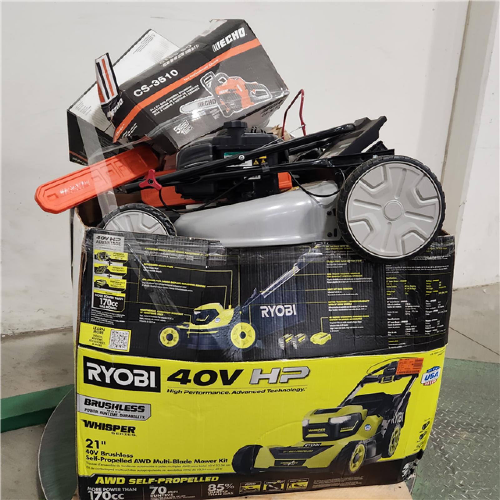 Dallas Location - As-Is Outdoor Power Equipment