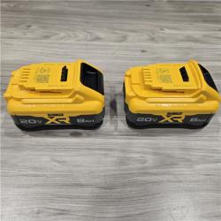 LIKE NEW! - DEWALT 20V MAX XR Lithium-Ion 8.0 Ah Battery Pack (2-Pack)