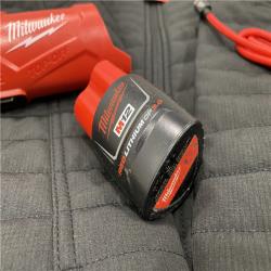 AS-IS Milwaukee Women's Medium 12-Volt Lithium-Ion Cordless AXIS Black Heated Quilted Jacket Kit