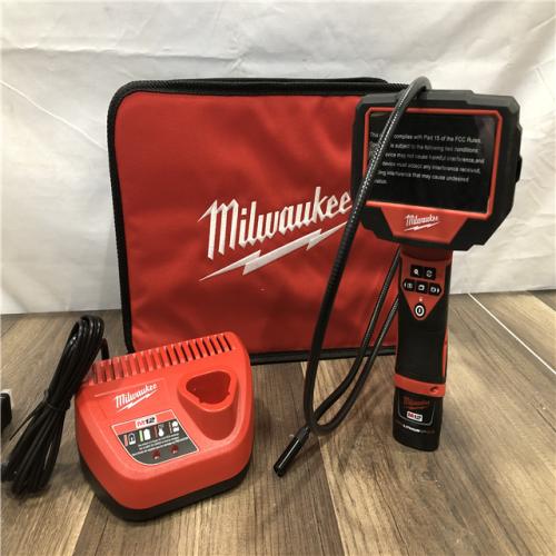AS-IS Milwaukee 12V Lithium-Ion Cordless M-SPECTOR 360-Degree 4 ft. Inspection Camera Kit