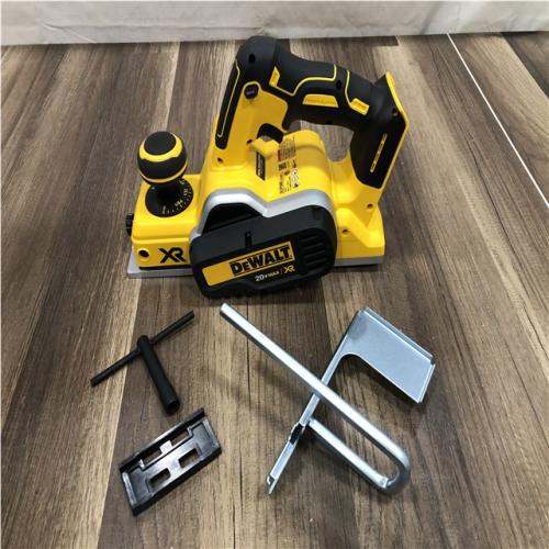AS-IS DEWALT 20V MAX XR Cordless Brushless 3-1/4 in. Planer (Tool Only)