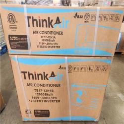 Phoenix NEW ThinkAir 12 000 BTU 17 SEER2  115-Volt  1000 sq. ft. Inverter Ductless Mini Split AC w/ Heat Pump  wi-fi  1.5 Ton  16 ft. Lineset (SEALED)