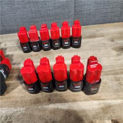HOUSTON LOCATION - AS-IS MILWAUKEE BATTERY PACK QTY - 20