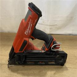AS-IS Milwaukee FUEL 18-Volt Lithium-Ion Brushless Cordless Gen II 15-Gauge Angled Finish Nailer (Tool-Only)