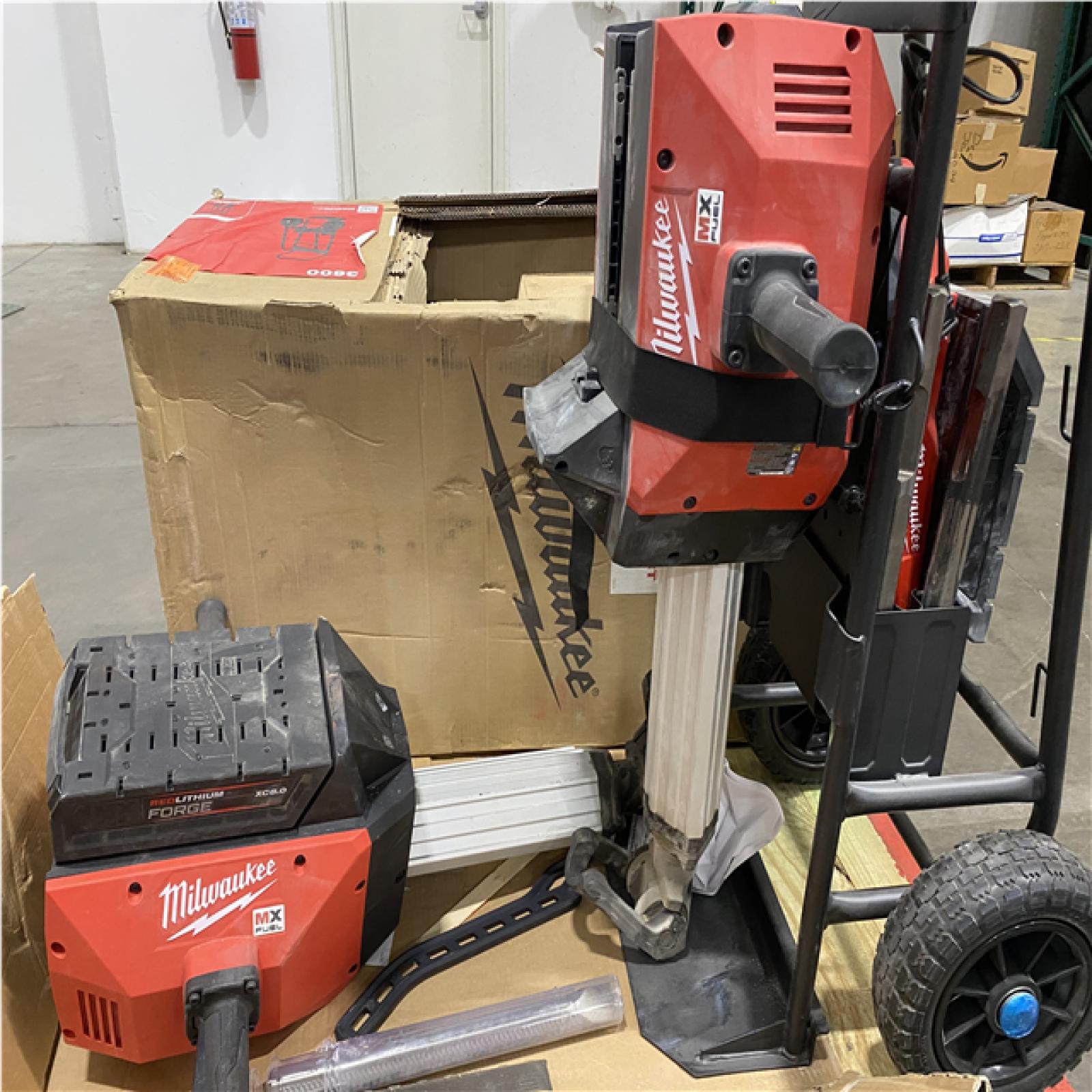 Dallas Location - As-Is Milwaukee MX FUEL Lithium-Ion Cordless 1-1/8 in. Breaker with Battery and Charger(Lot Of 2)