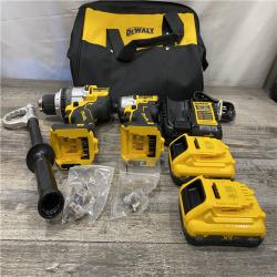 AS-IS DEWALT 20V MAX Lithium-Ion Cordless 2-Tool Combo Kit