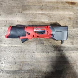 HOUSTON LOCATION - AS-IS (APPEARS LIKE NEW) Milwaukee 2564-20 M12 FUEL 12V Lithium-Ion Brushless Cordless 3/8 in. Right Angle Impact Wrench (Tool-Only)
