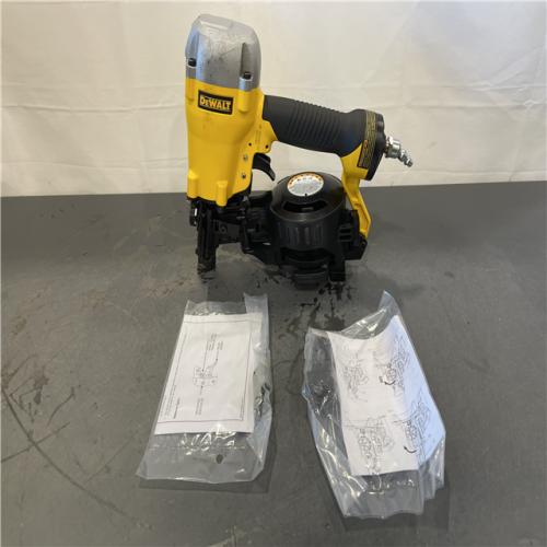 AS-IS - DeWalt 1-3/4 in. 15 Degree Pneumatic Coil Roofing Nailer