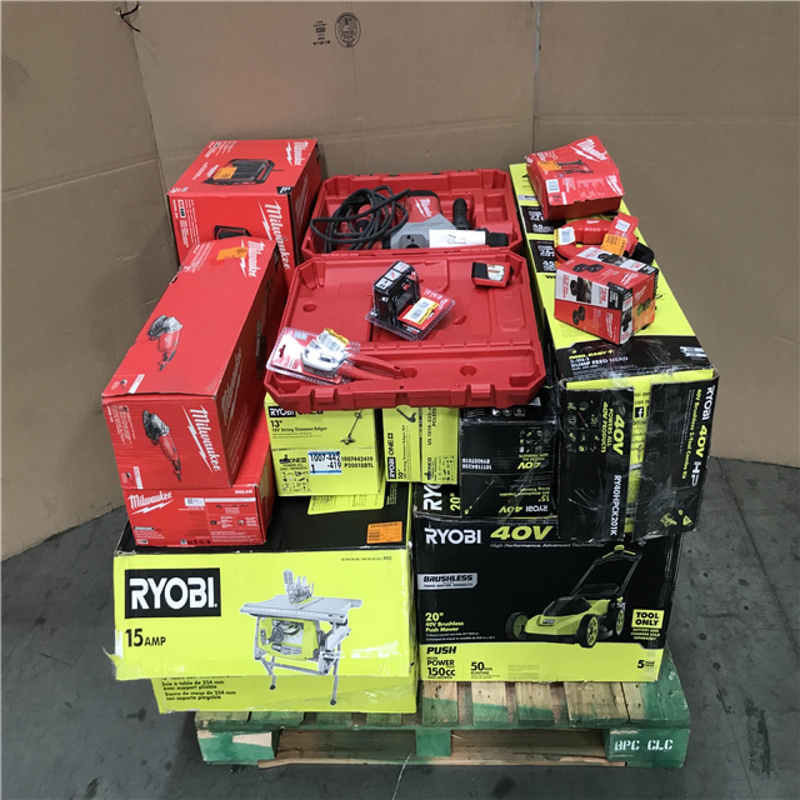 CALIFORNIA AS-IS TOOL PALLET