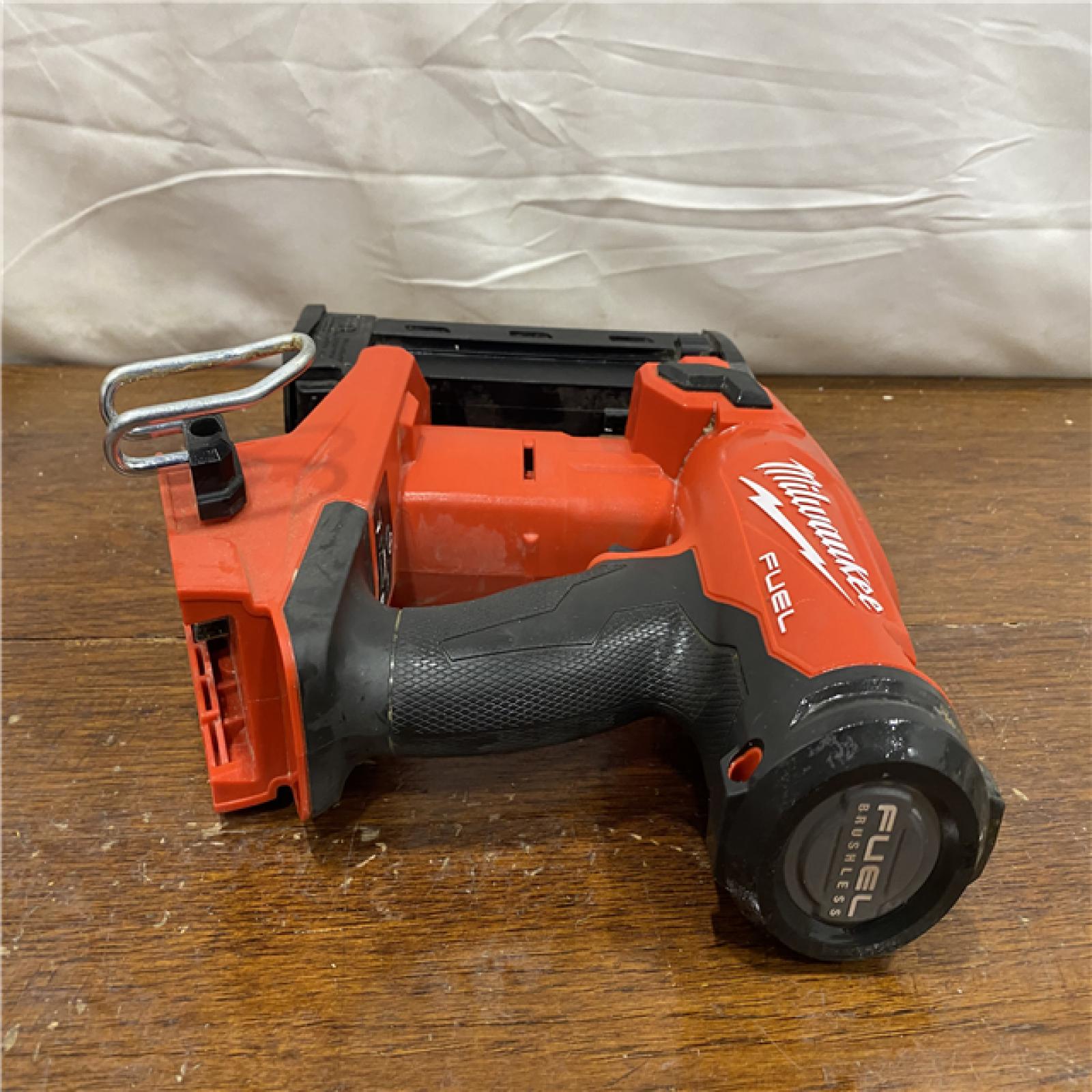 AS-IS M18 FUEL 18-Volt Lithium-Ion Brushless Cordless 18-Gauge 1/4 in. Narrow Crown Stapler (Tool-Only)