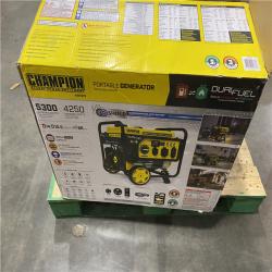 Dallas Location - As-Is Champion Power Equipment 5300/4250-Watt Gasoline Portable Generator