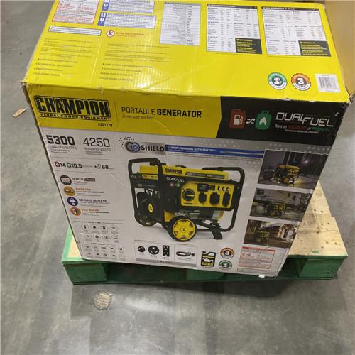 Dallas Location - As-Is Champion Power Equipment 5300/4250-Watt Gasoline Portable Generator