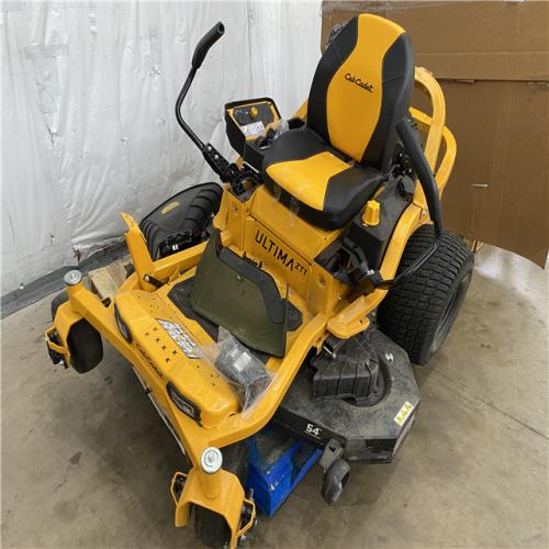 Houston Location - AS-IS Cub Cadet Ultima ZT1 Riding Mower