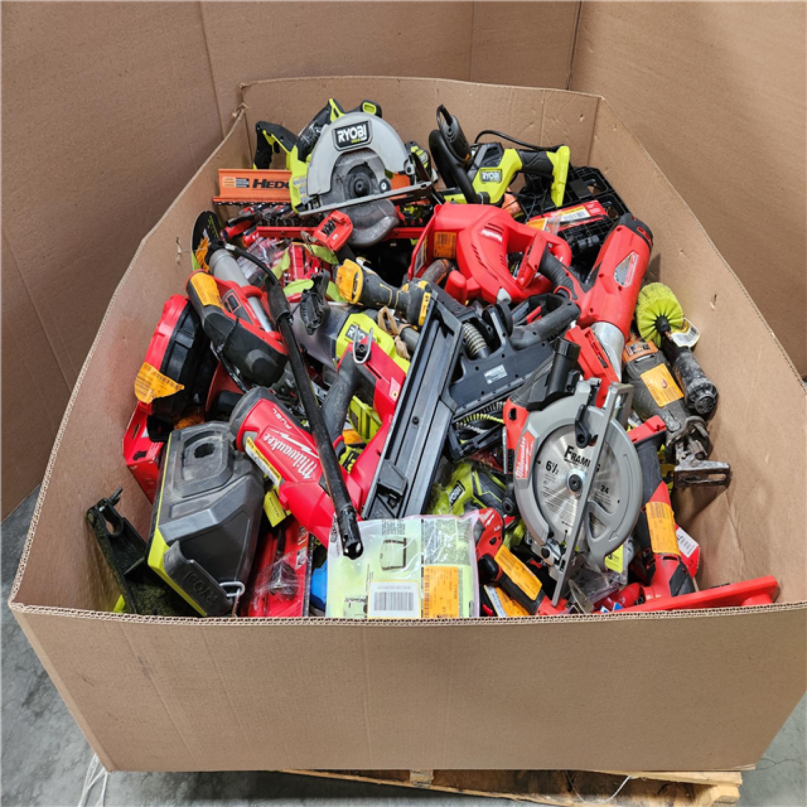 CALIFORNIA AS-IS TOOL PALLET