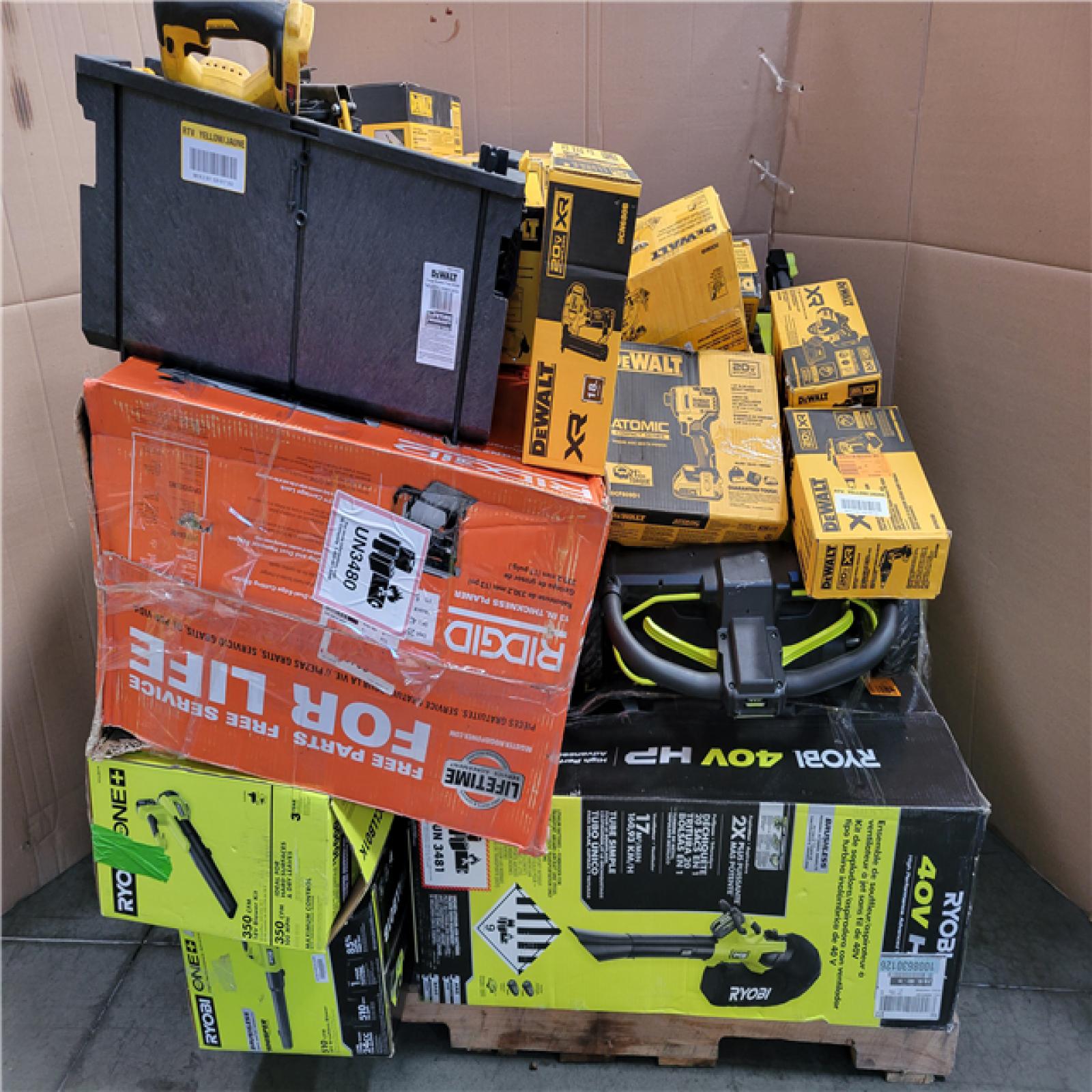 CALIFORNIA AS-IS TOOL PALLET