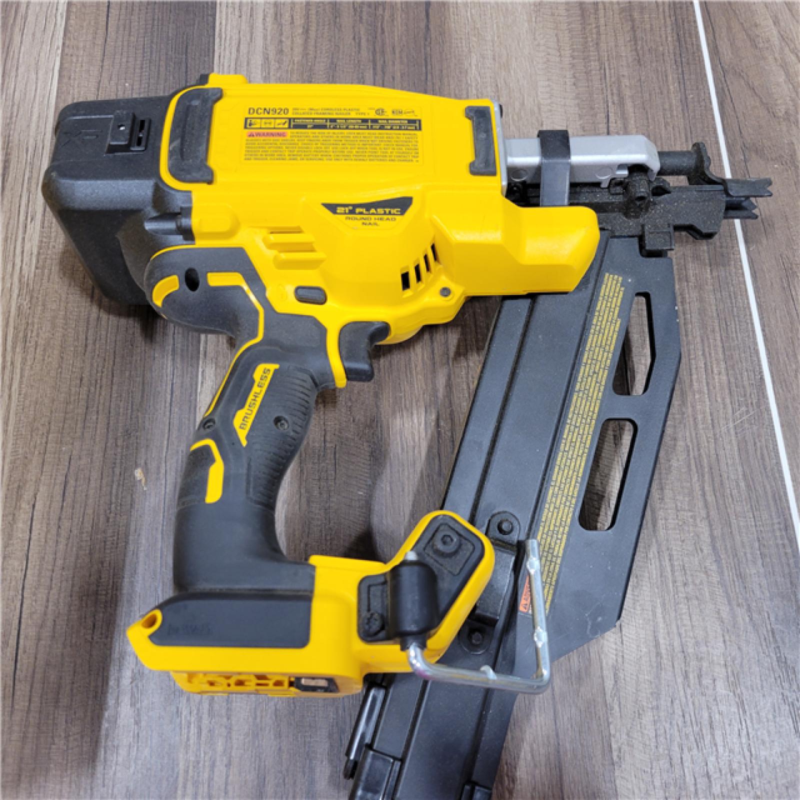 AS-IS DEWALT 20-Volt 21Â° Cordless Framing Nailer (Tool-Only)