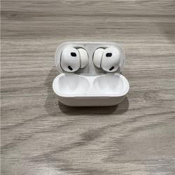 AS-IS Apple AirPods Pro (2nd Generation) with the USB-C MagSafe Charging Case