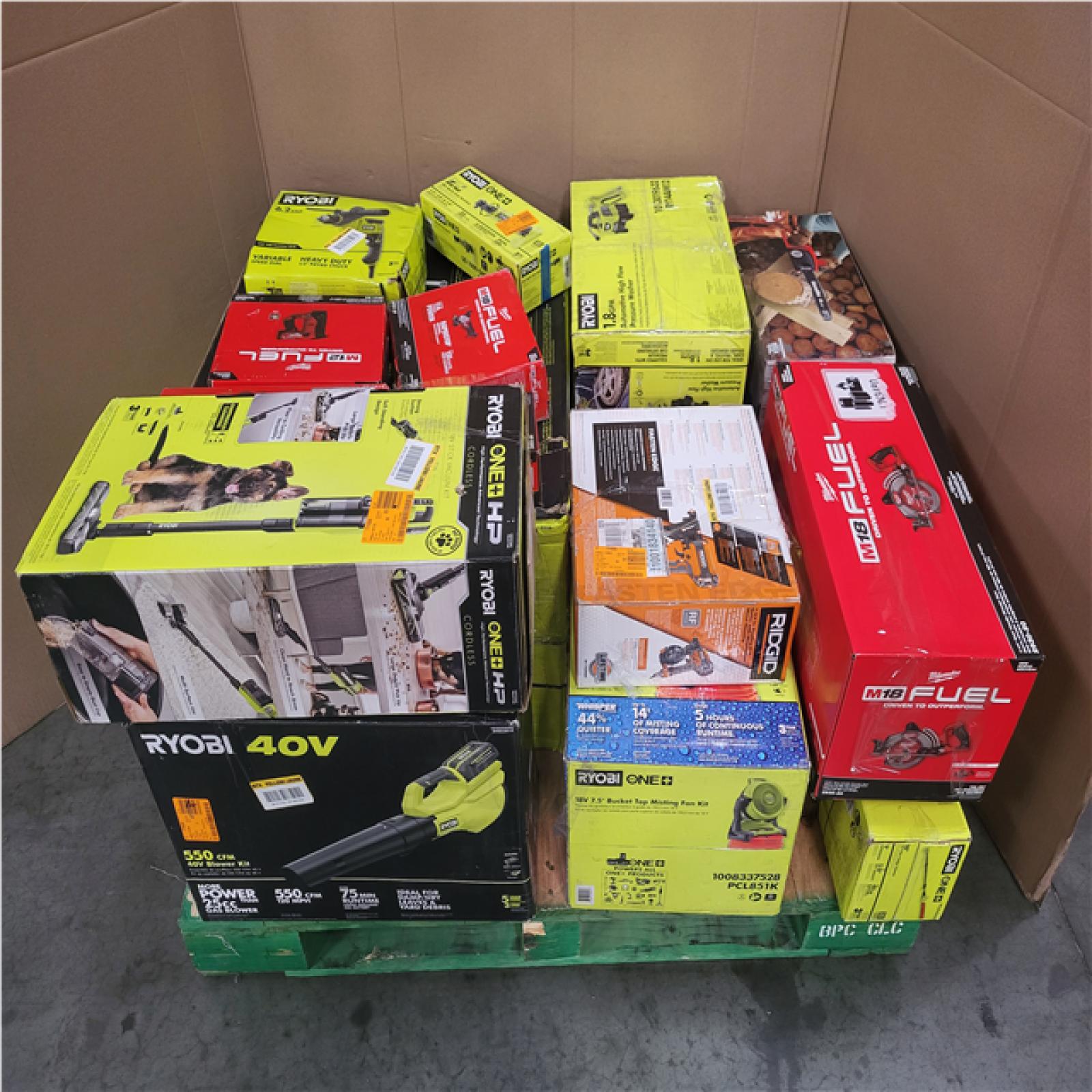 CALIFORNIA AS-IS TOOL PALLET