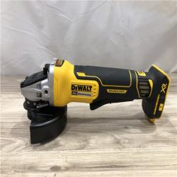 AS-IS DeWalt 20-Volt MAX XR Cordless 4-1/2 in. Small Angle Grinder (Tool-Only)